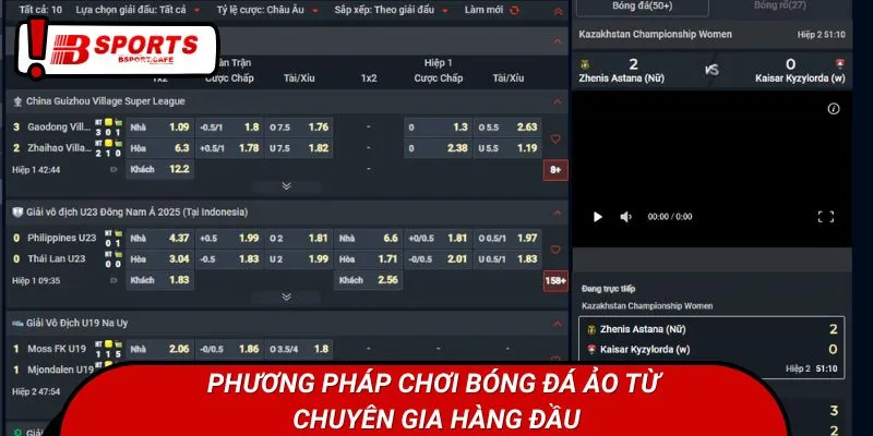 Phương pháp chơi bóng đá ảo từ chuyên gia hàng đầu