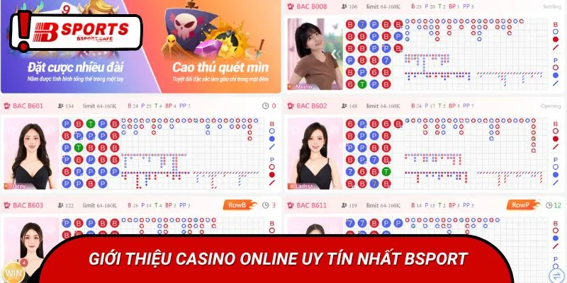 Giới thiệu casino online uy tín nhất Bsports