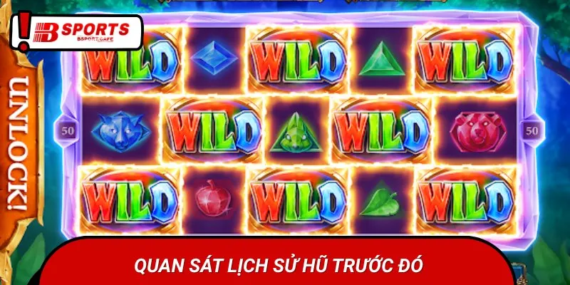 Đừng quên quan sát lịch sử hũ để có thể biết được khi nào nên quay