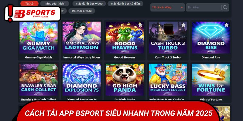Cách tải app Bsports siêu nhanh trong năm 2025