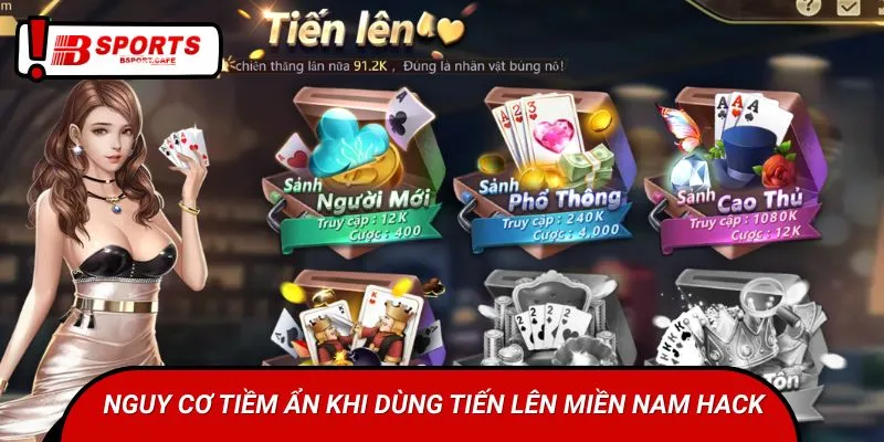 Nguy cơ tiềm ẩn khi dùng tiến lên miền nam hack